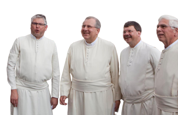 Die Brüder des Kloster in Magdeburg